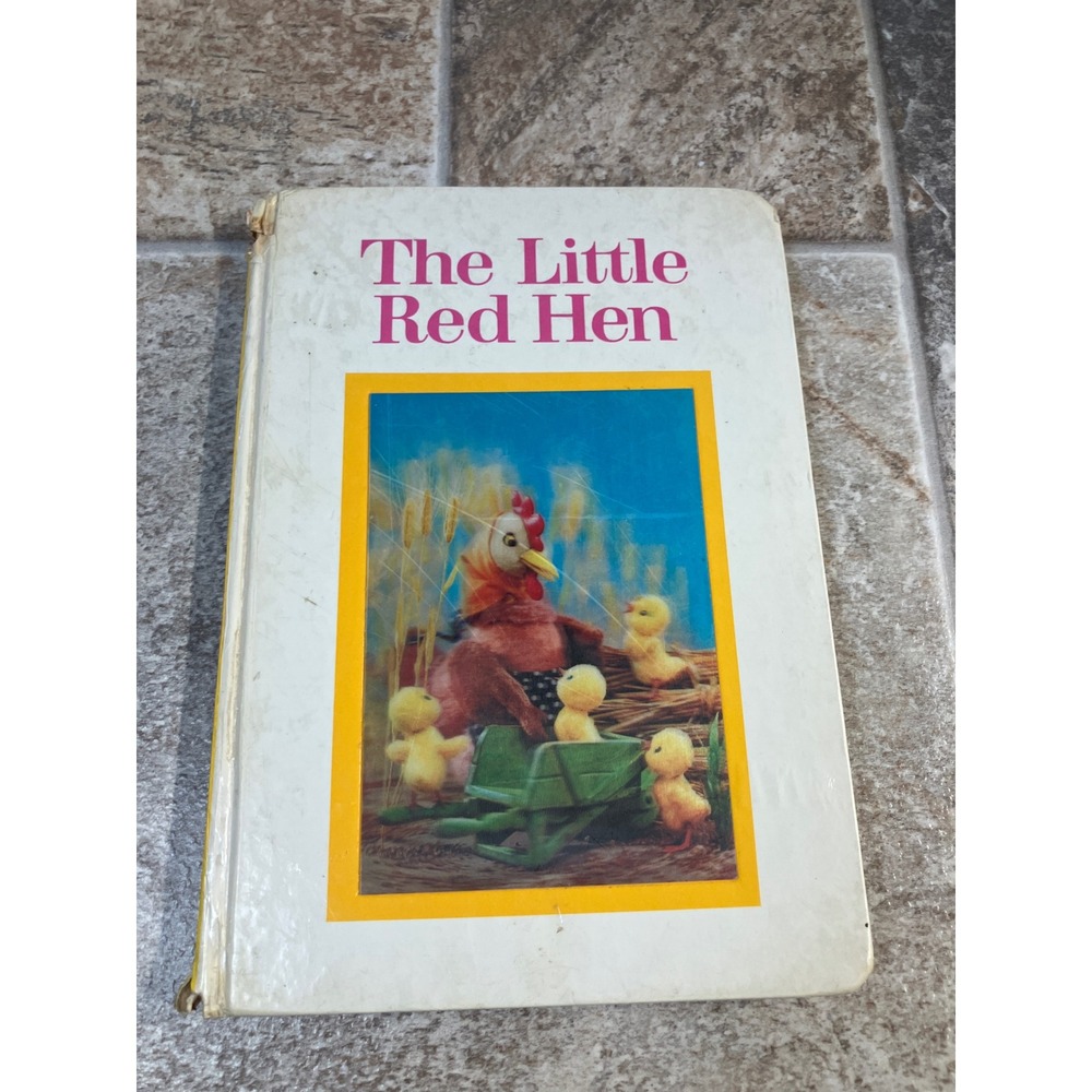 The‎ Little Red Hen Vintage Childrens Board Book Grosset & Dunlap Favorite